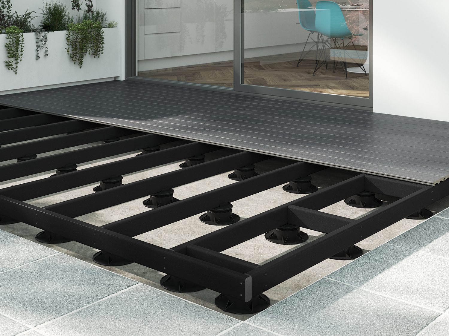 Decking substructure