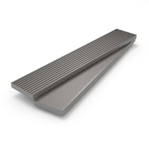 Light grey decking boards