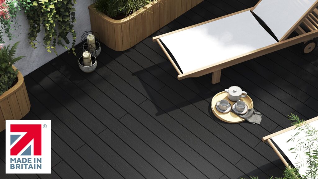 Made in Britain composite decking