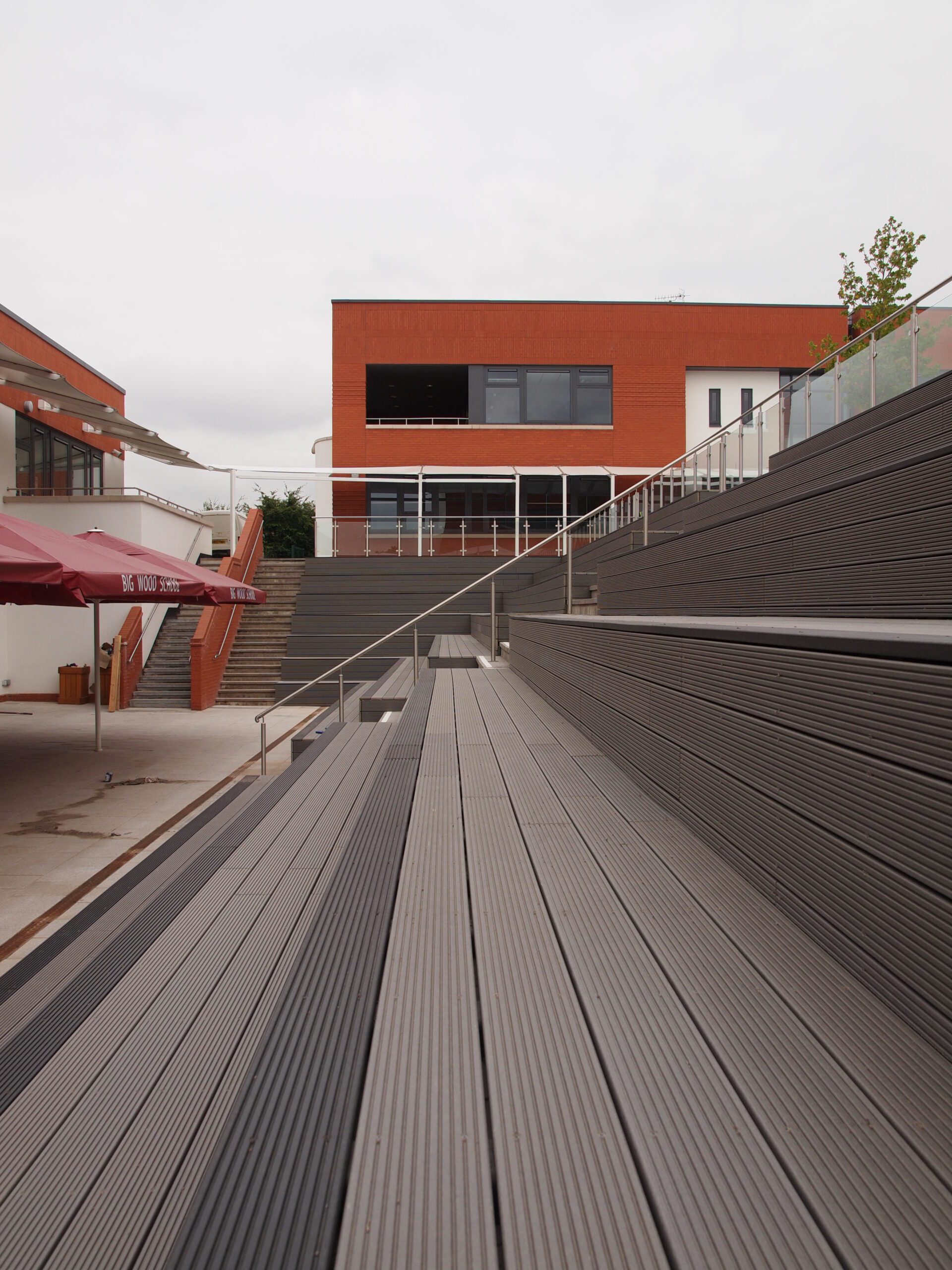 composite decking for colleges